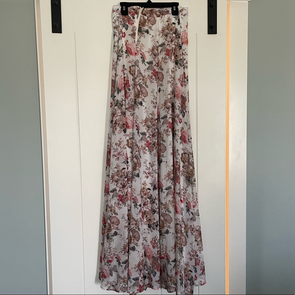 floral boho maxi dress